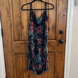 Maternity Octavia Velvet Dress